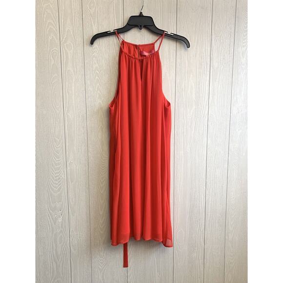 Catherine Malandrino Abbey Dress Guarana Orange Sleeveless Size Large NWT - Picture 1 of 5